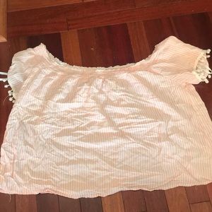 Off the shoulder top